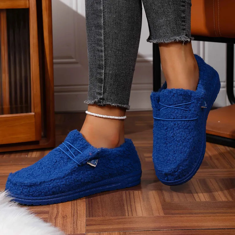 Clara™ | Comfy Teddy Slides